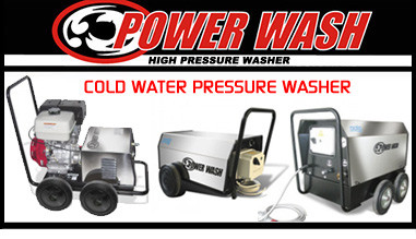 Cold water pressure washer
